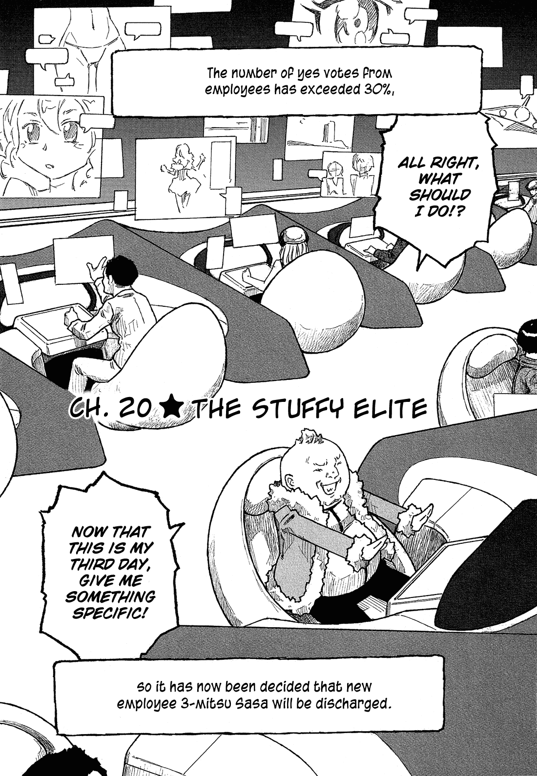 Madowanai Hoshi Chapter 20 page 4 - Chapter 20: The Stuffy Elite