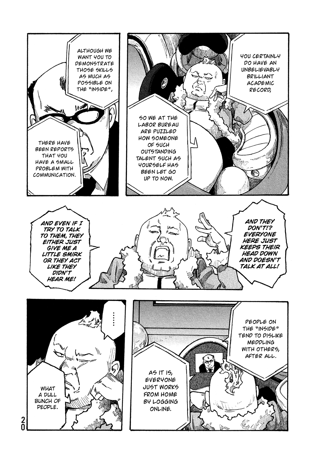 Madowanai Hoshi Chapter 20 page 7 - Chapter 20: The Stuffy Elite