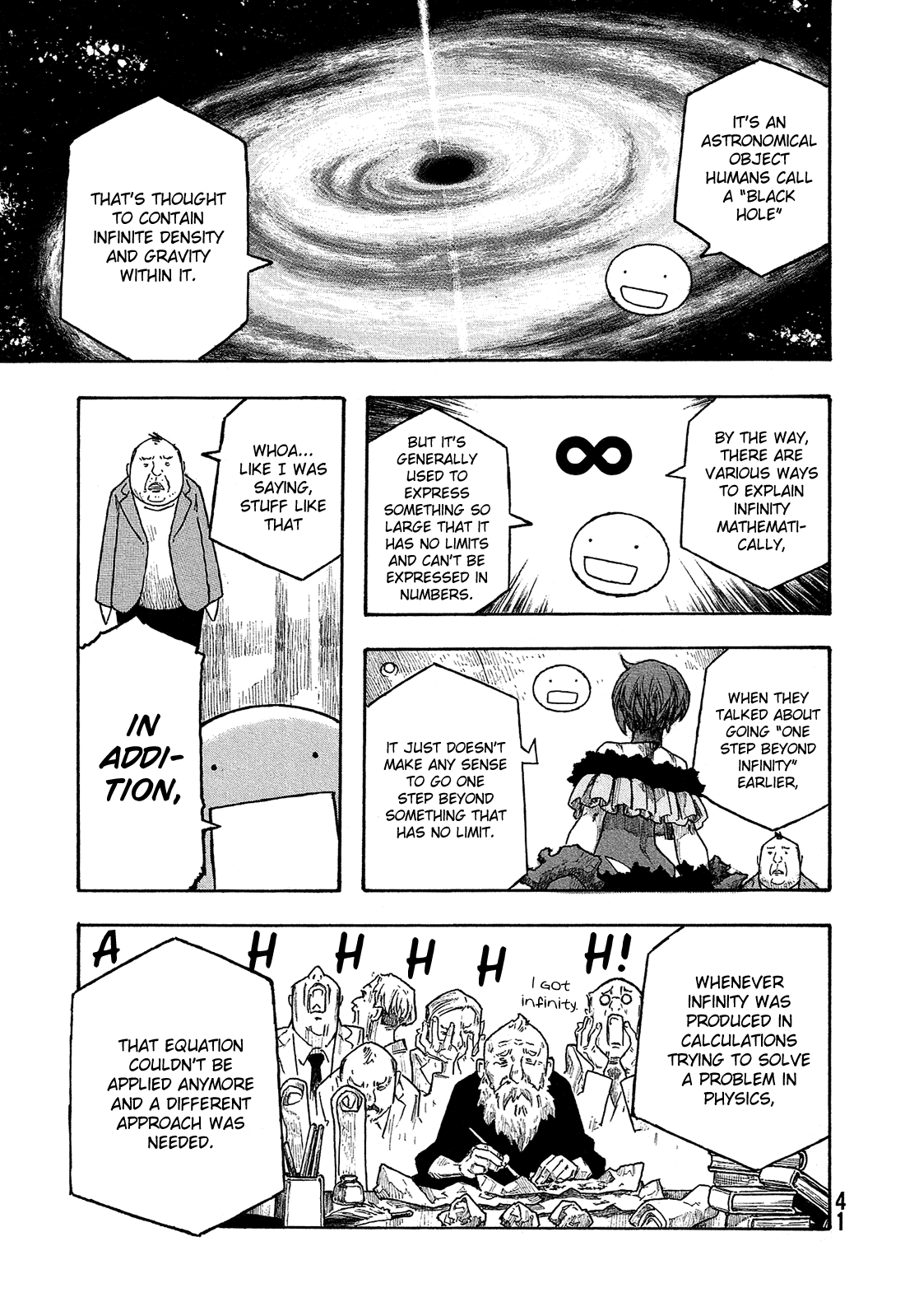 Madowanai Hoshi Chapter 21 page 10 - Chapter 21: Infinity and Dimensions