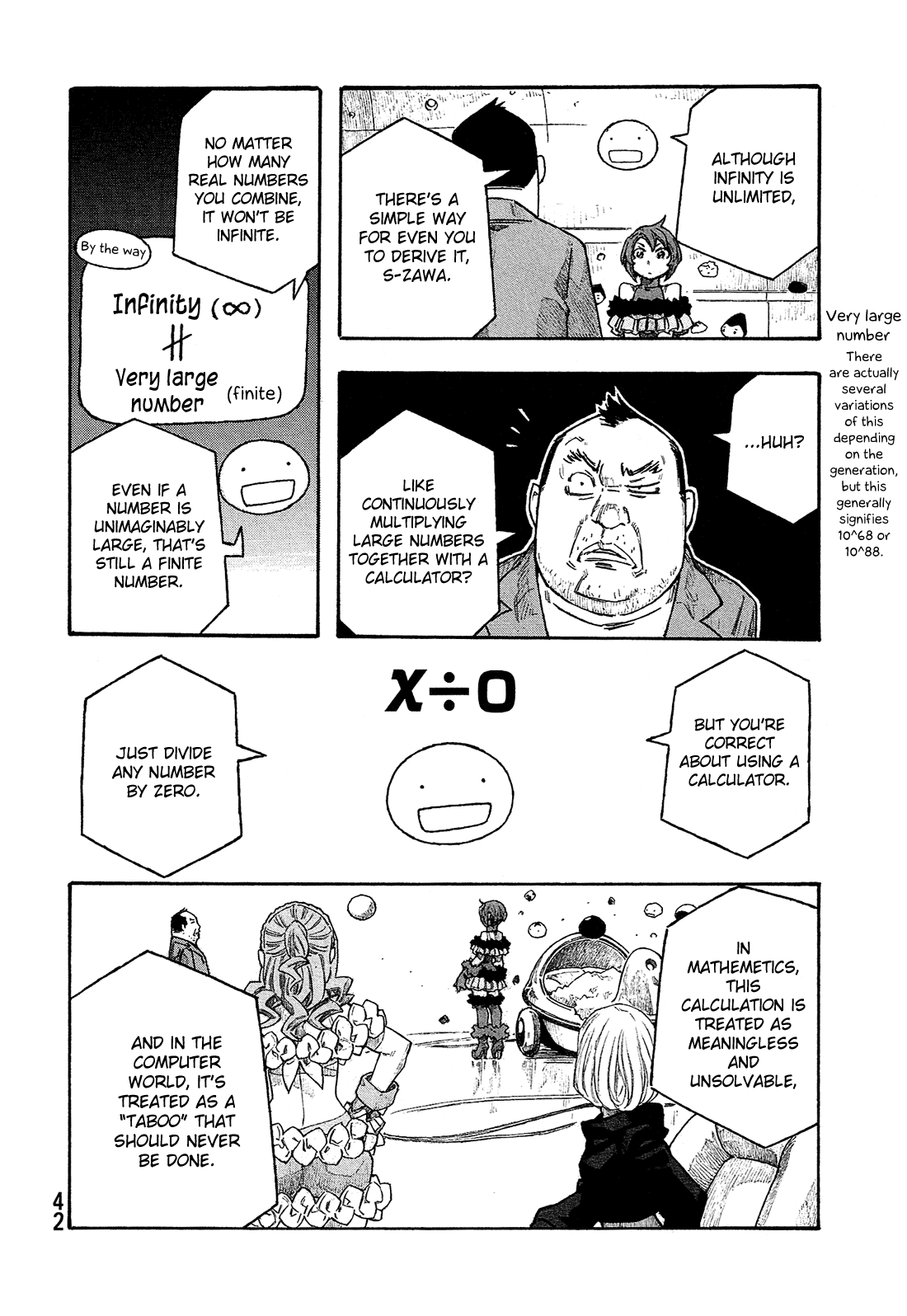 Madowanai Hoshi Chapter 21 page 11 - Chapter 21: Infinity and Dimensions
