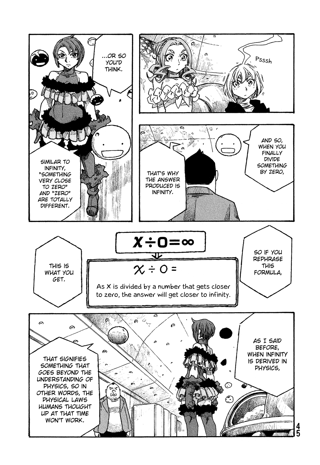 Madowanai Hoshi Chapter 21 page 14 - Chapter 21: Infinity and Dimensions