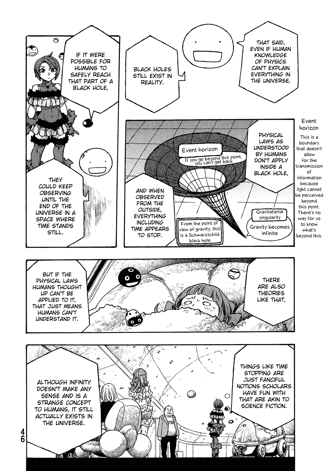 Madowanai Hoshi Chapter 21 page 15 - Chapter 21: Infinity and Dimensions