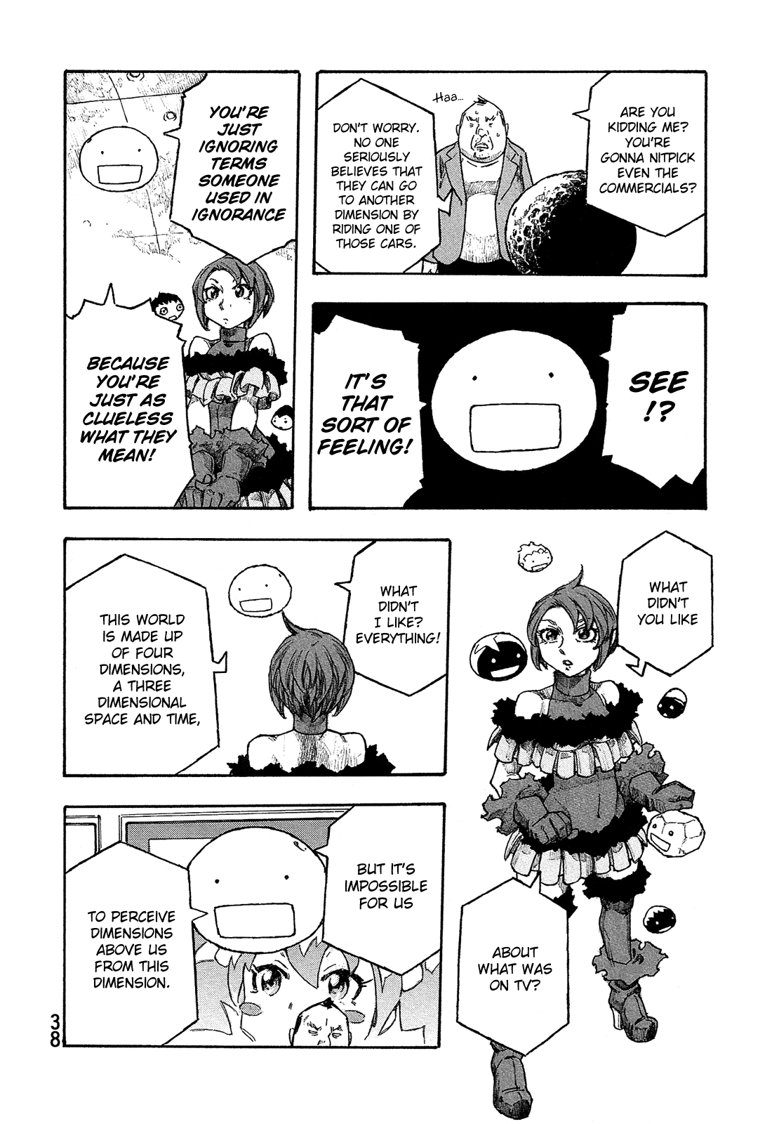 Madowanai Hoshi Chapter 21 page 7 - Chapter 21: Infinity and Dimensions