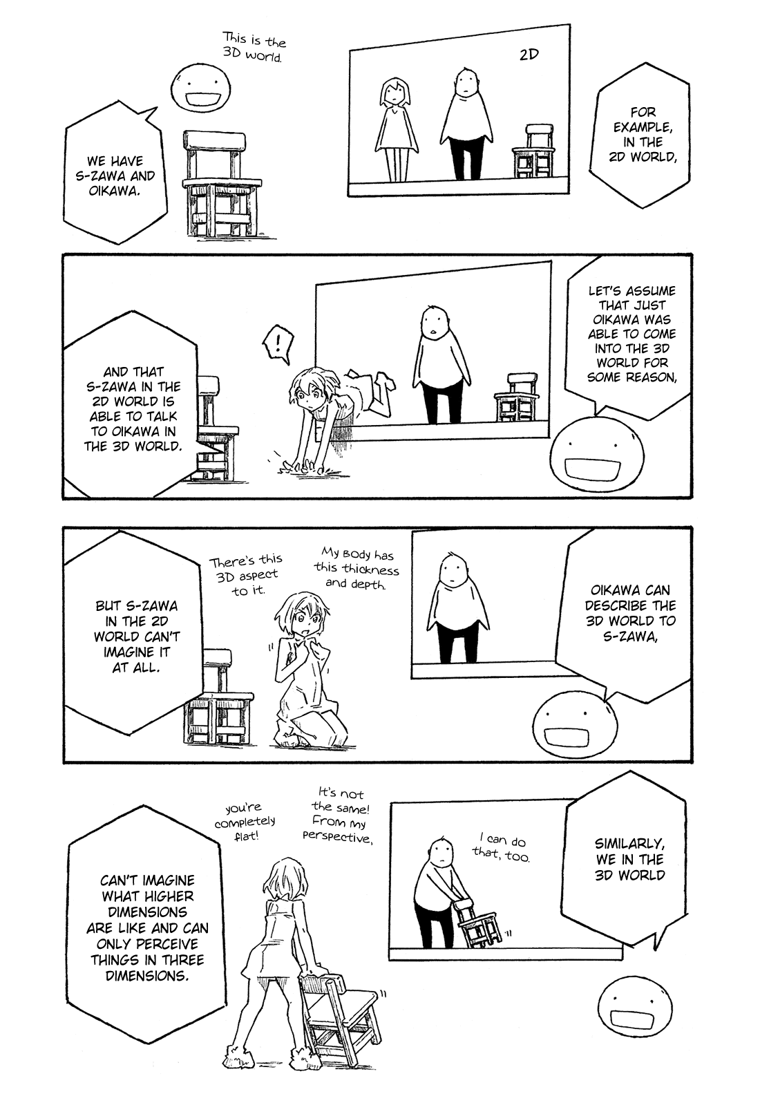 Madowanai Hoshi Chapter 21 page 8 - Chapter 21: Infinity and Dimensions