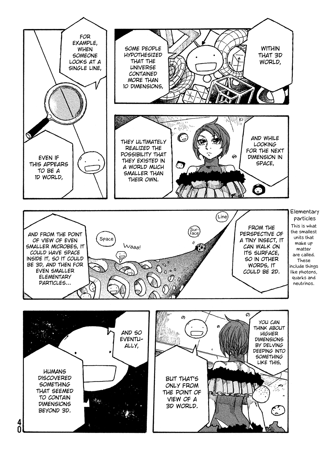 Madowanai Hoshi Chapter 21 page 9 - Chapter 21: Infinity and Dimensions