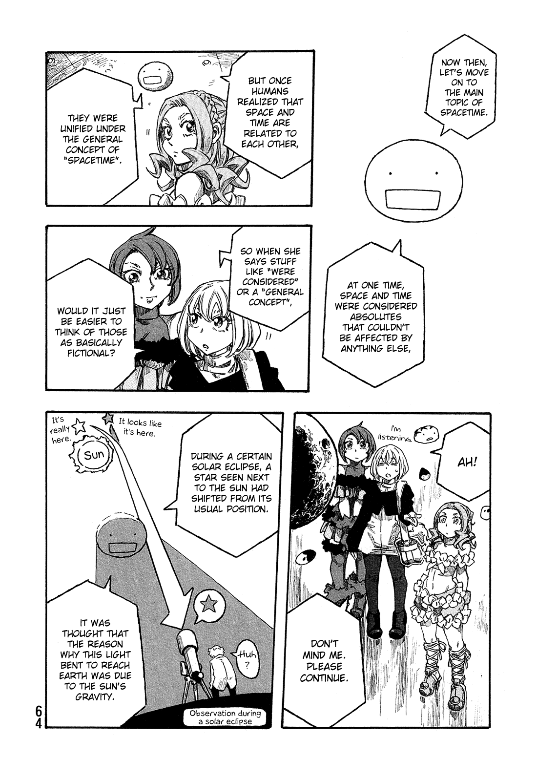 Madowanai Hoshi Chapter 22 page 13 - Chapter 22: Spacetime and Fiction