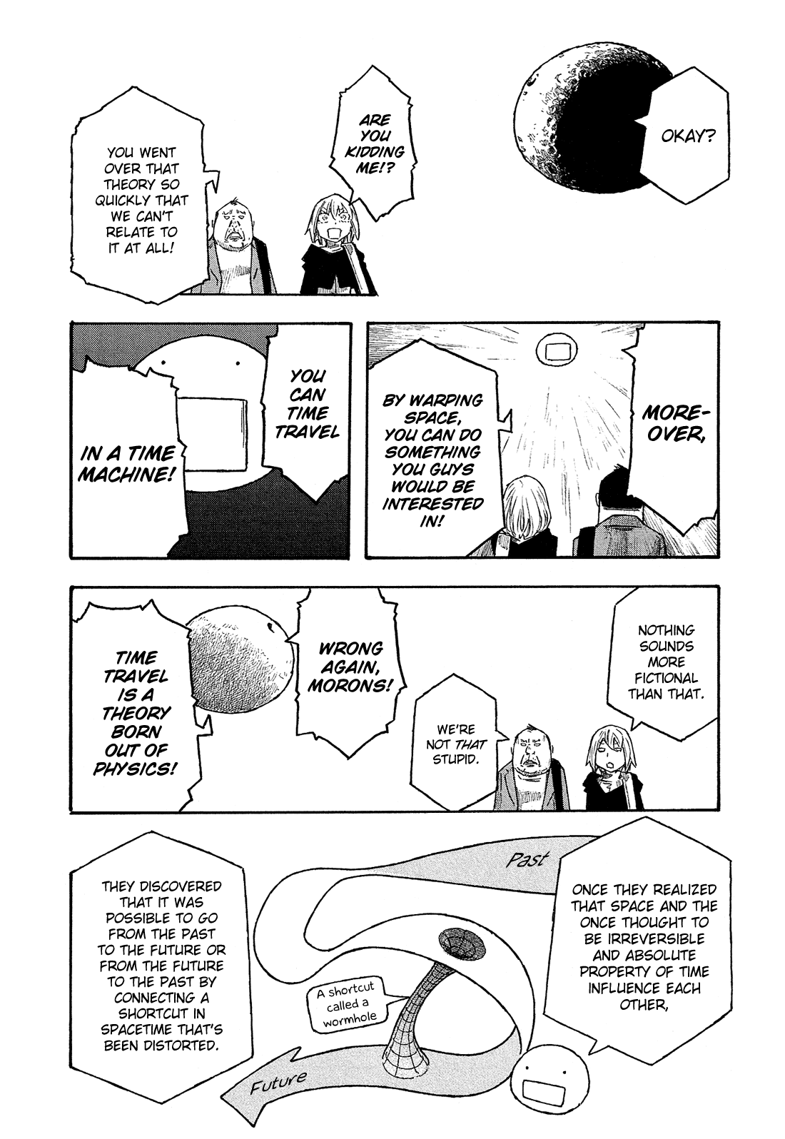 Madowanai Hoshi Chapter 22 page 15 - Chapter 22: Spacetime and Fiction