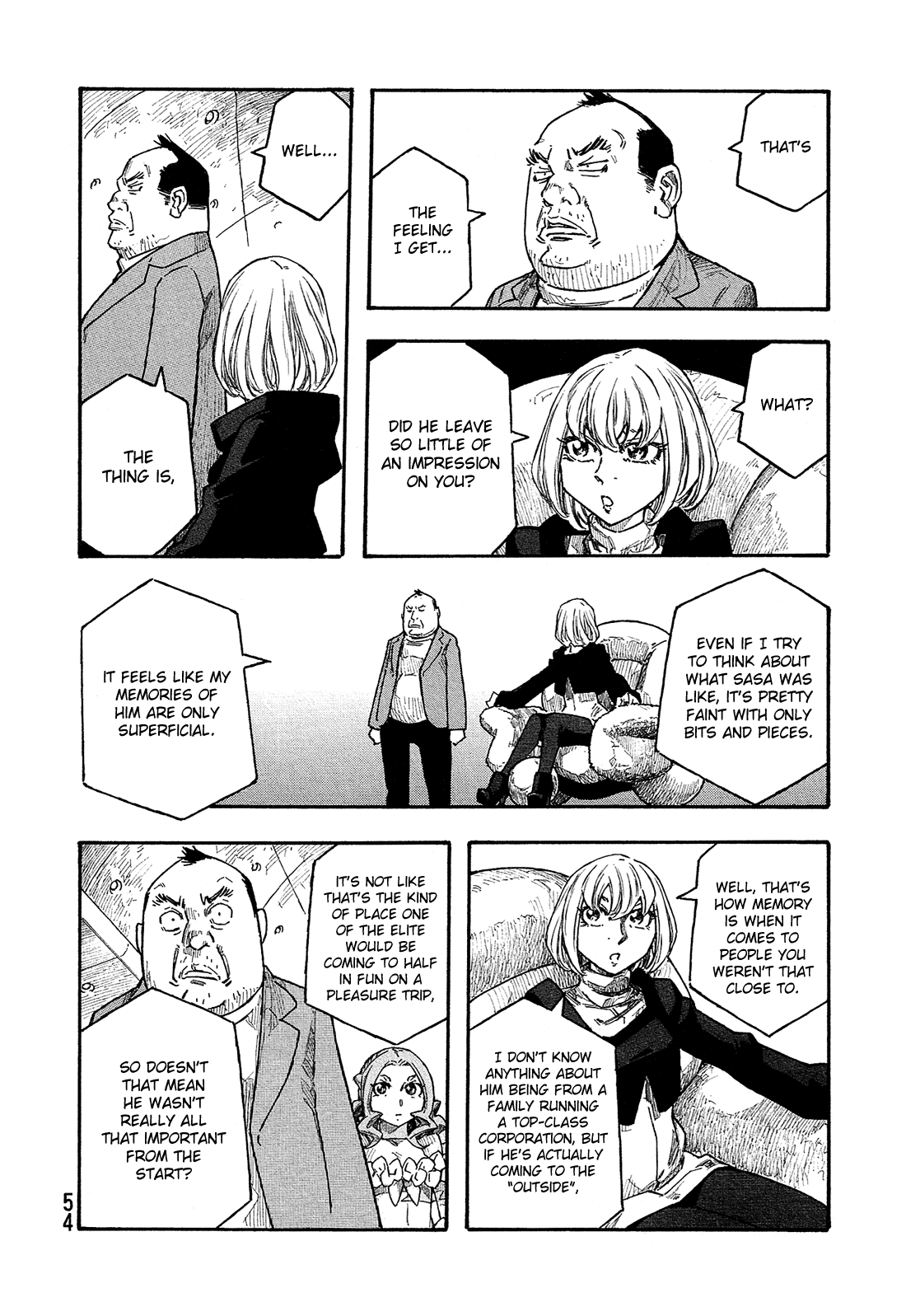 Madowanai Hoshi Chapter 22 page 3 - Chapter 22: Spacetime and Fiction