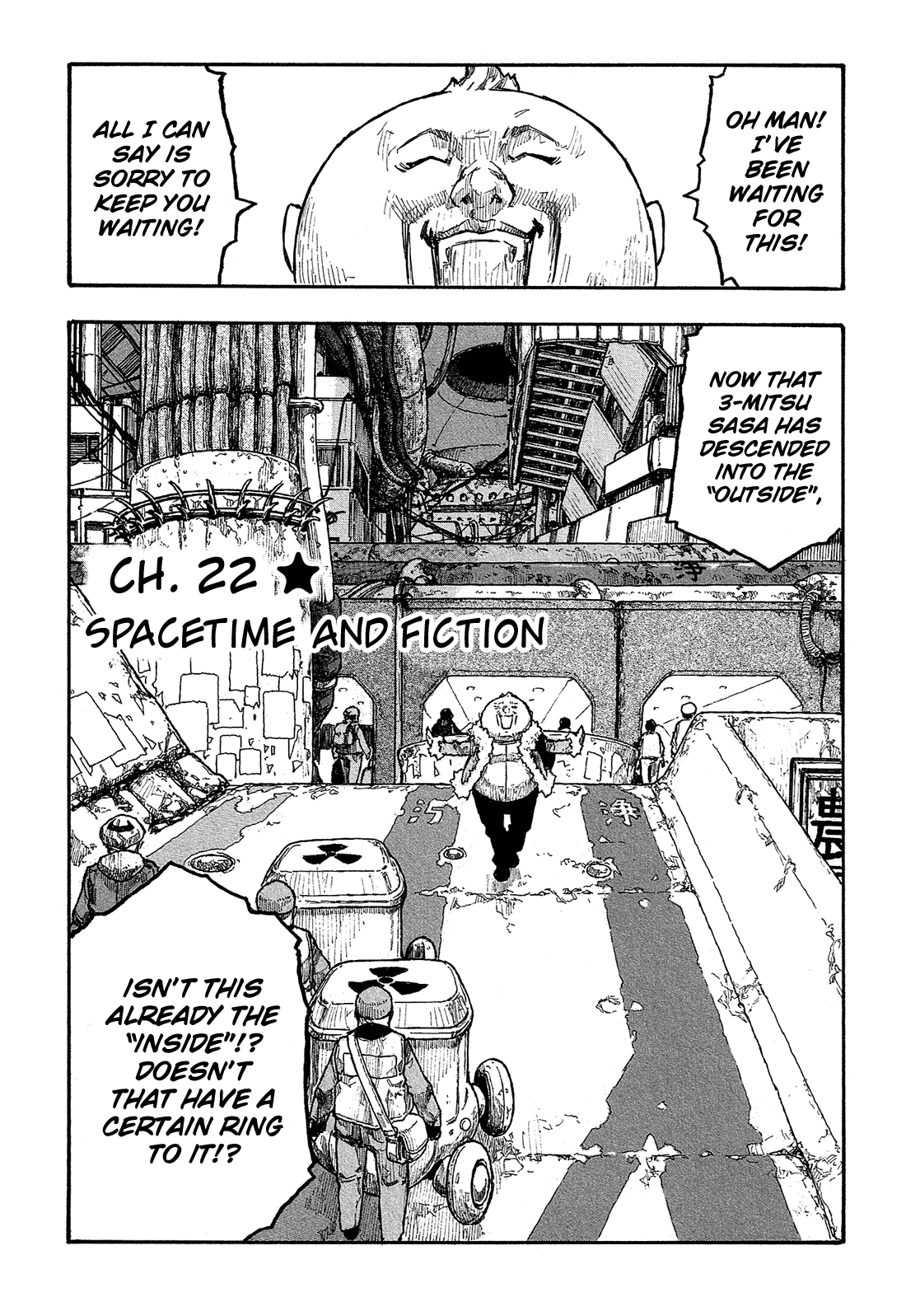 Madowanai Hoshi Chapter 22 page 4 - Chapter 22: Spacetime and Fiction