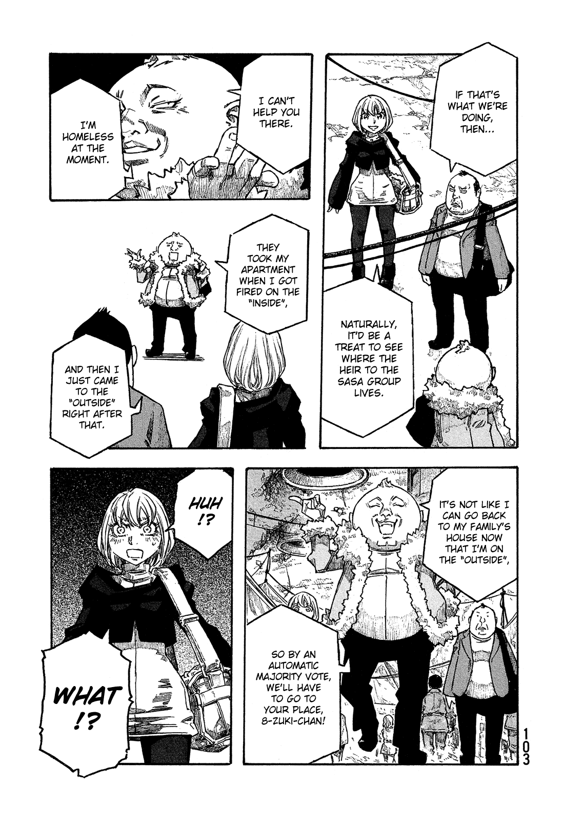 Madowanai Hoshi Chapter 24 page 12 - Chapter 24: 3-mitsu Sasa