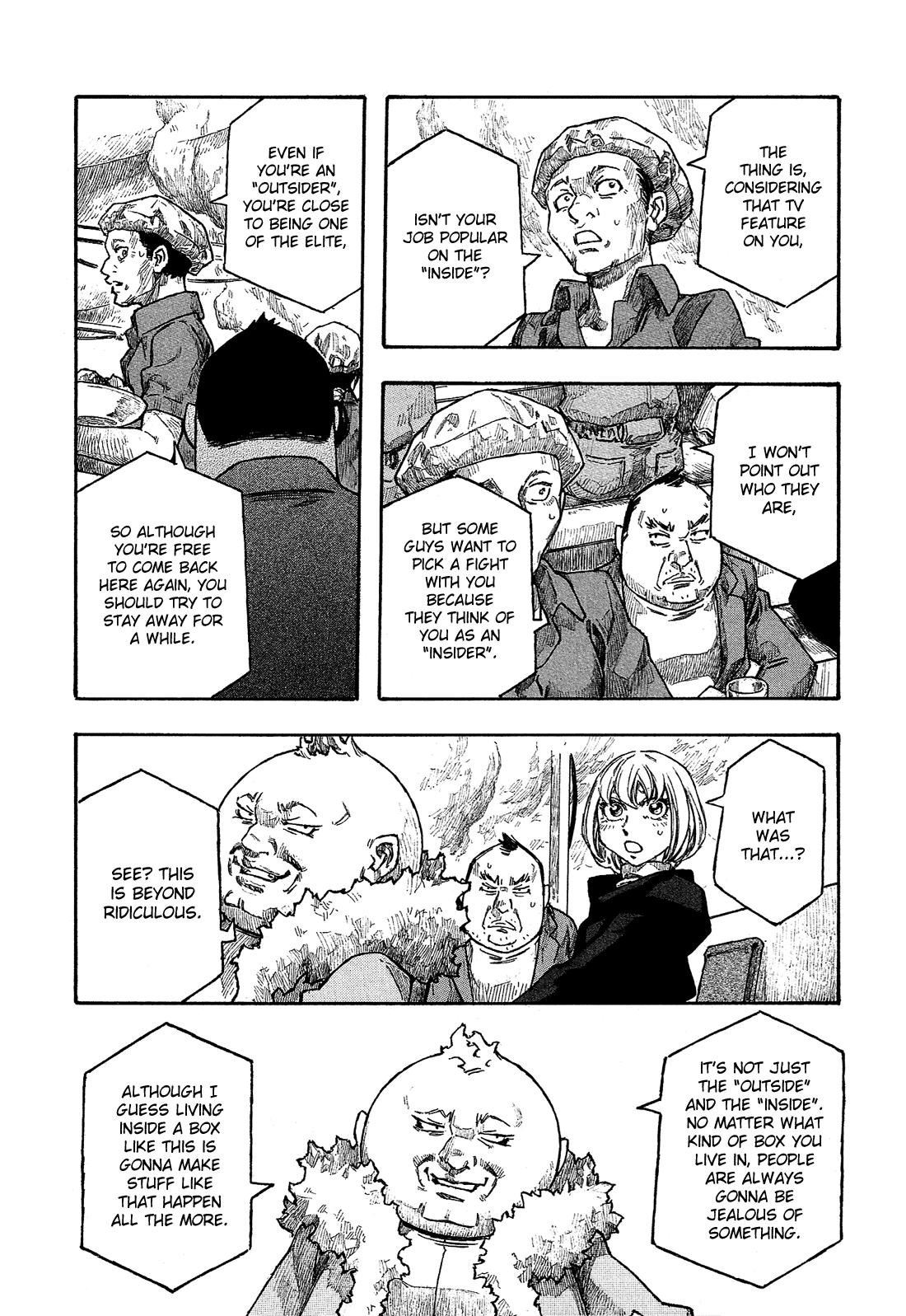 Madowanai Hoshi Chapter 24 page 7 - Chapter 24: 3-mitsu Sasa