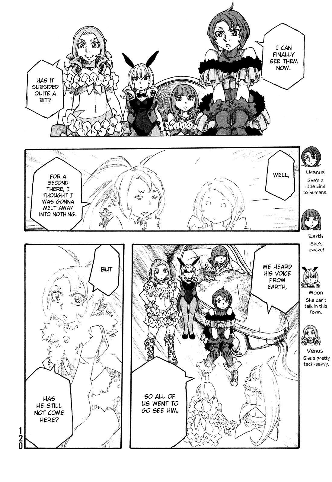 Madowanai Hoshi Chapter 25 page 17 - Chapter 25: True Identity