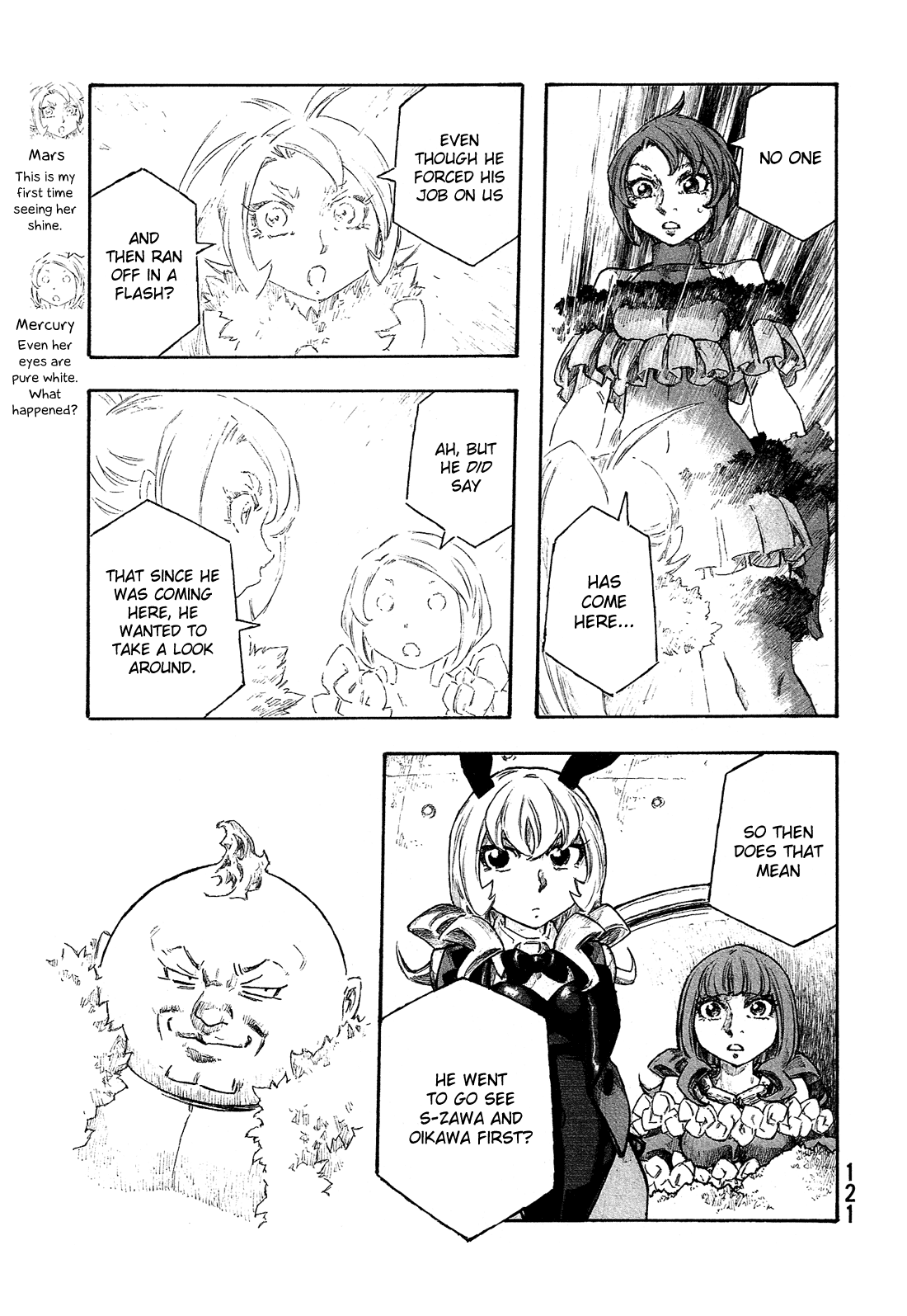 Madowanai Hoshi Chapter 25 page 18 - Chapter 25: True Identity