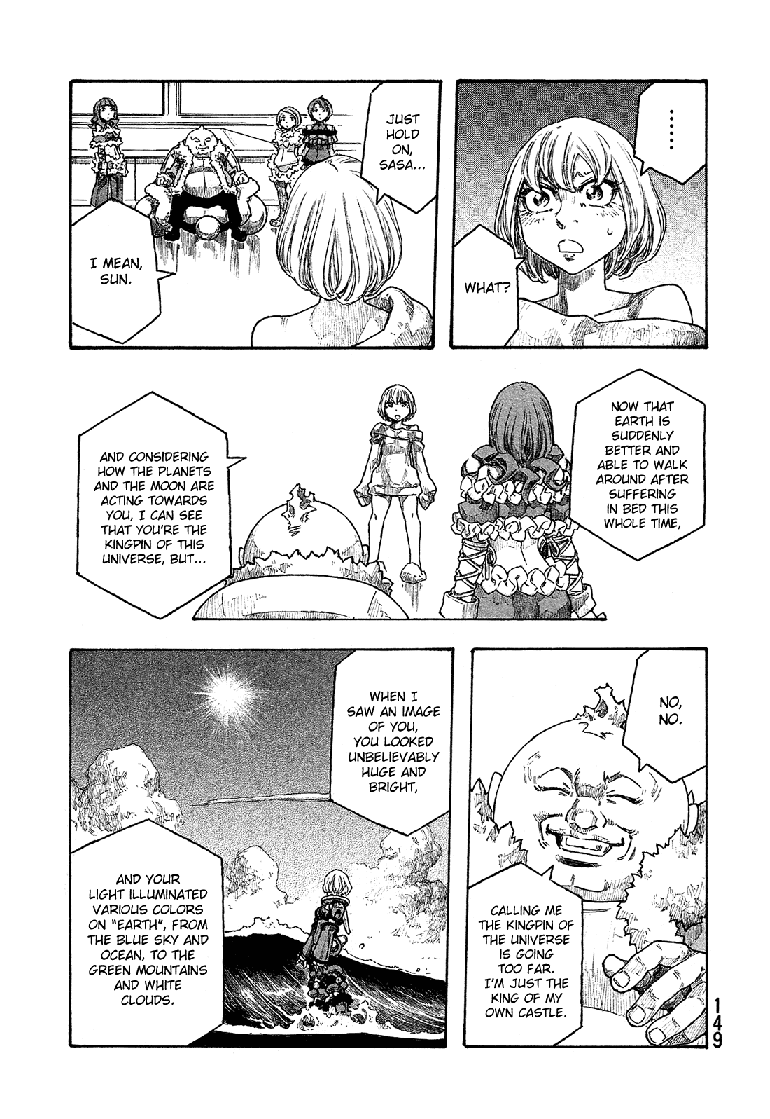 Madowanai Hoshi Chapter 27 page 10 - Chapter 27: Sun