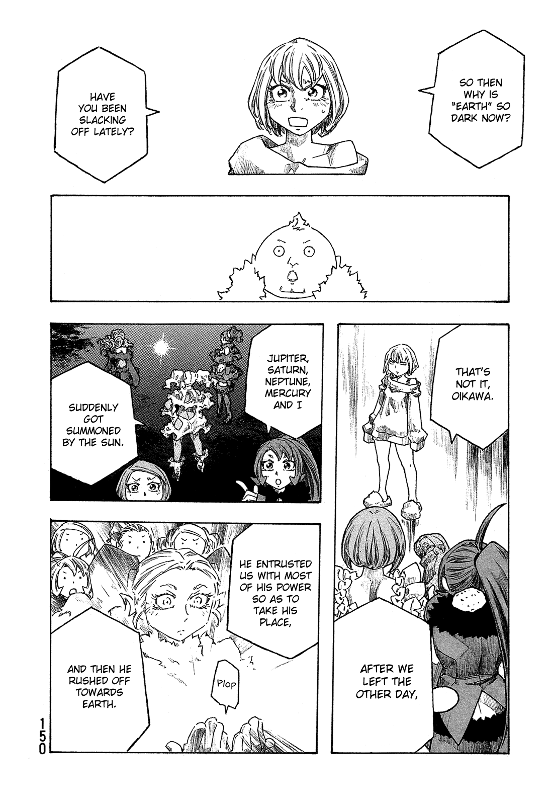 Madowanai Hoshi Chapter 27 page 11 - Chapter 27: Sun