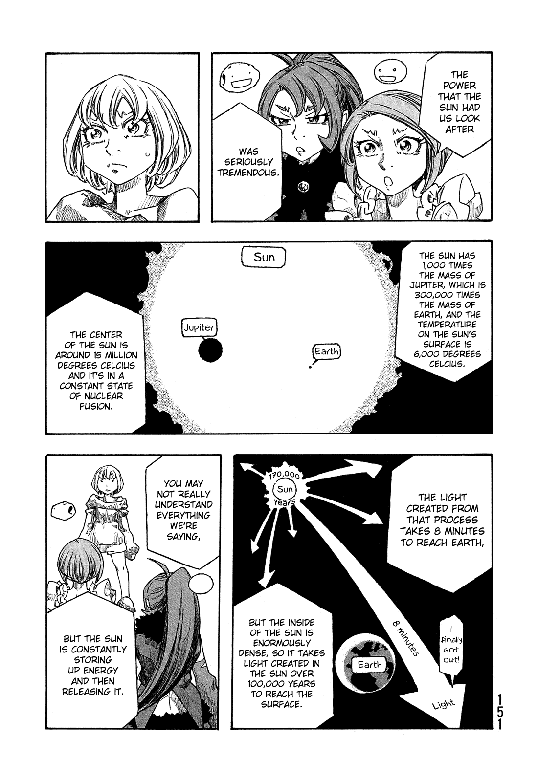 Madowanai Hoshi Chapter 27 page 12 - Chapter 27: Sun