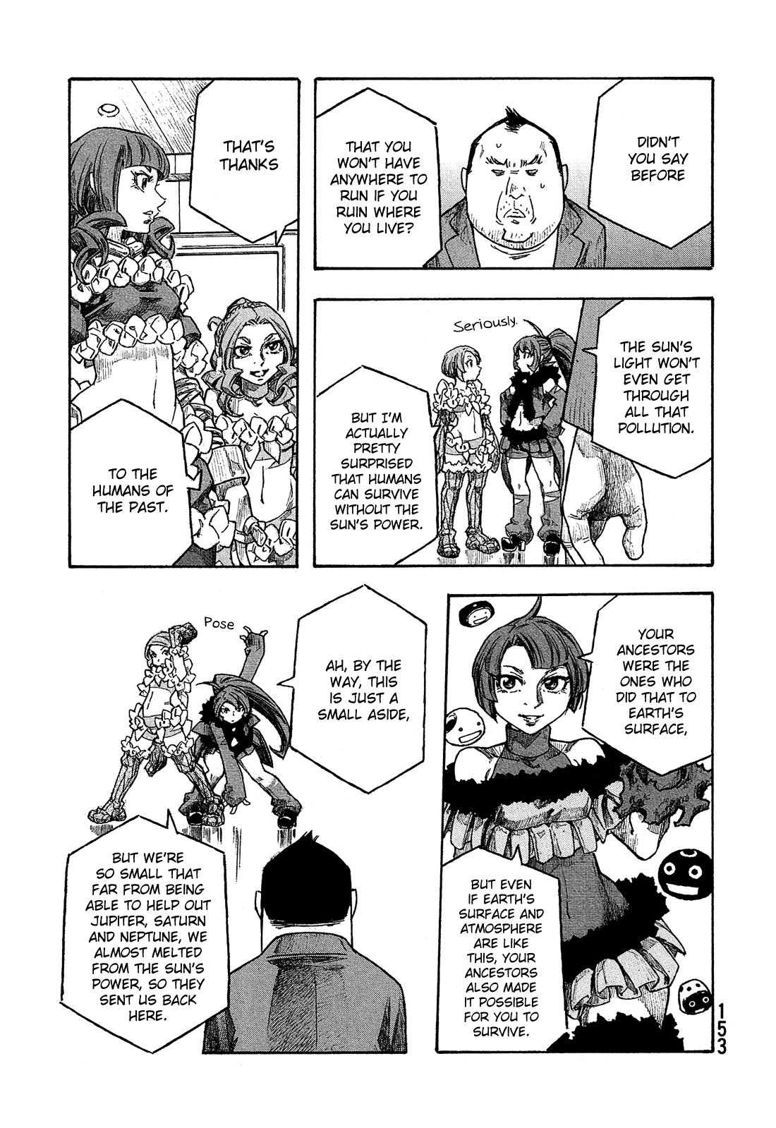 Madowanai Hoshi Chapter 27 page 14 - Chapter 27: Sun