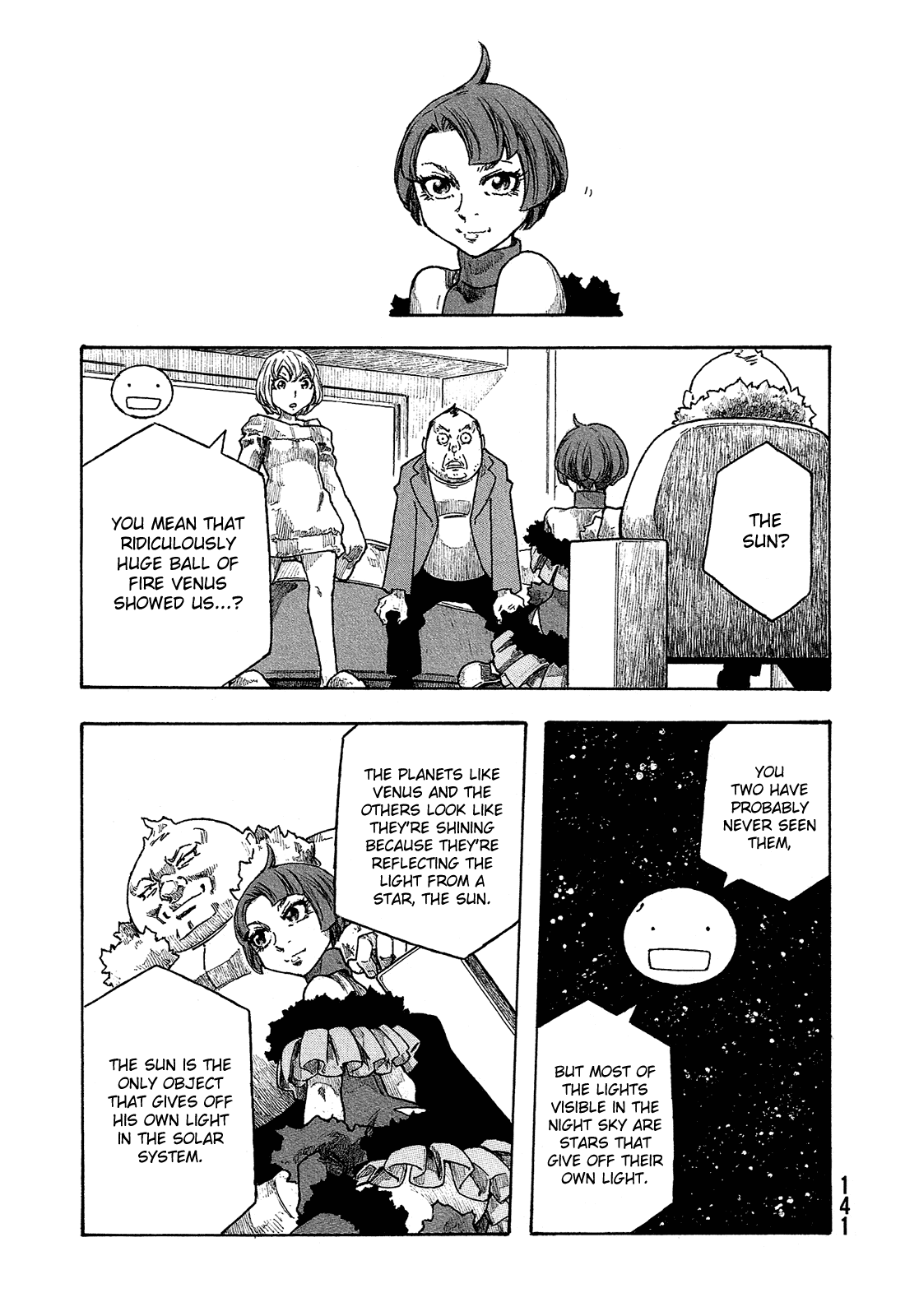Madowanai Hoshi Chapter 27 page 2 - Chapter 27: Sun