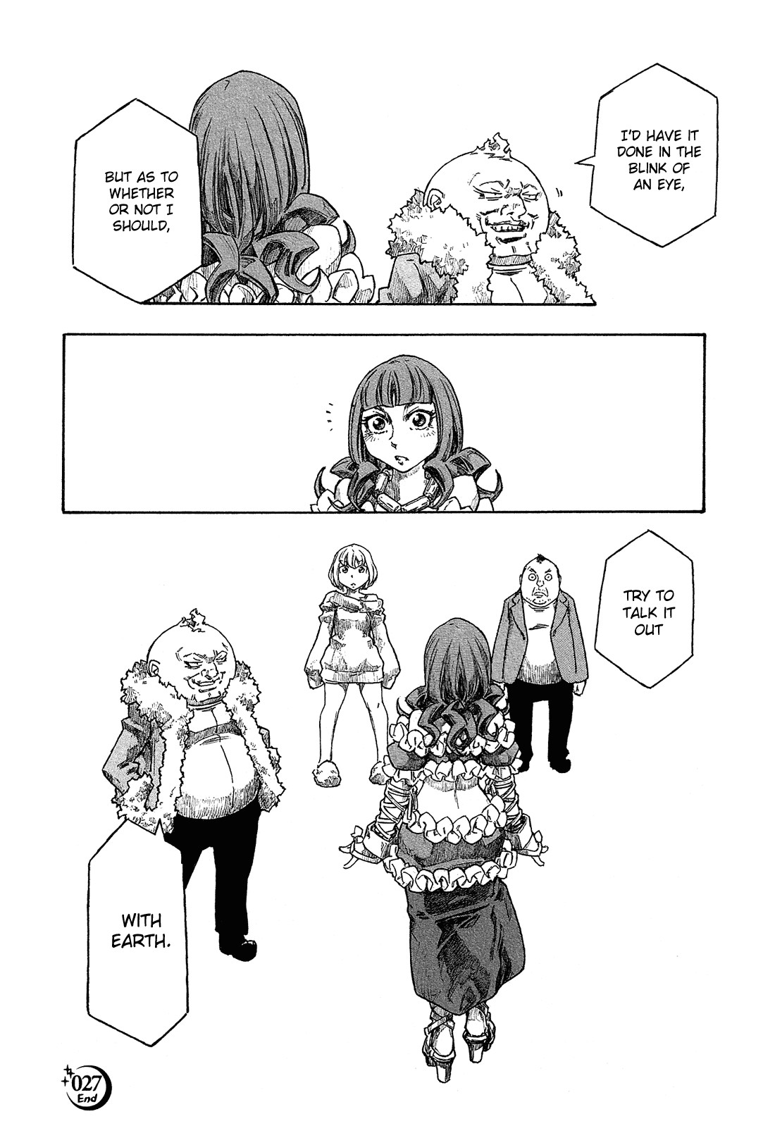 Madowanai Hoshi Chapter 27 page 21 - Chapter 27: Sun