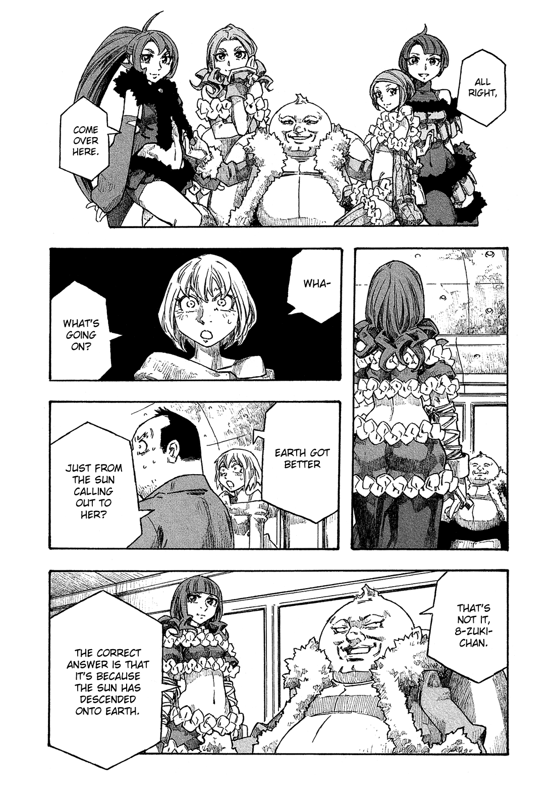 Madowanai Hoshi Chapter 27 page 9 - Chapter 27: Sun