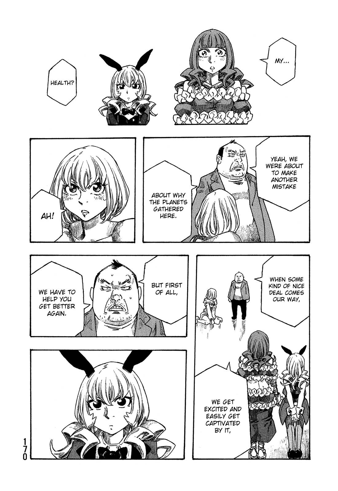 Madowanai Hoshi Chapter 28 page 11 - Chapter 28: Warning