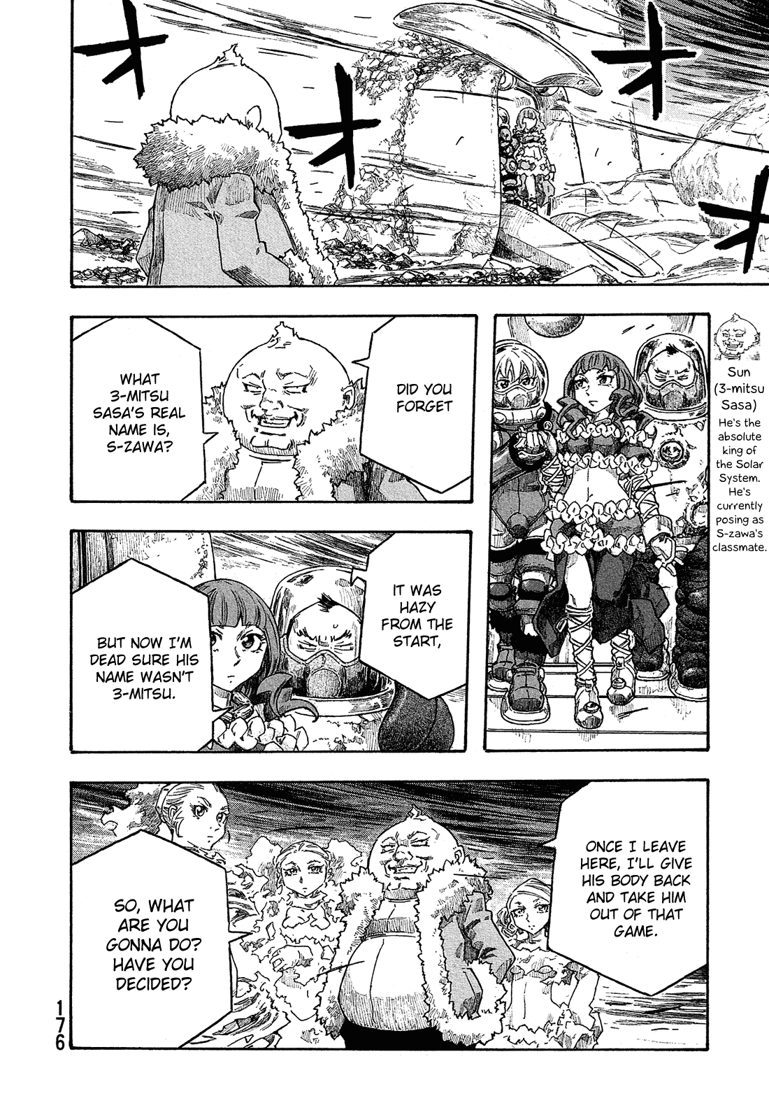 Madowanai Hoshi Chapter 28 page 17 - Chapter 28: Warning