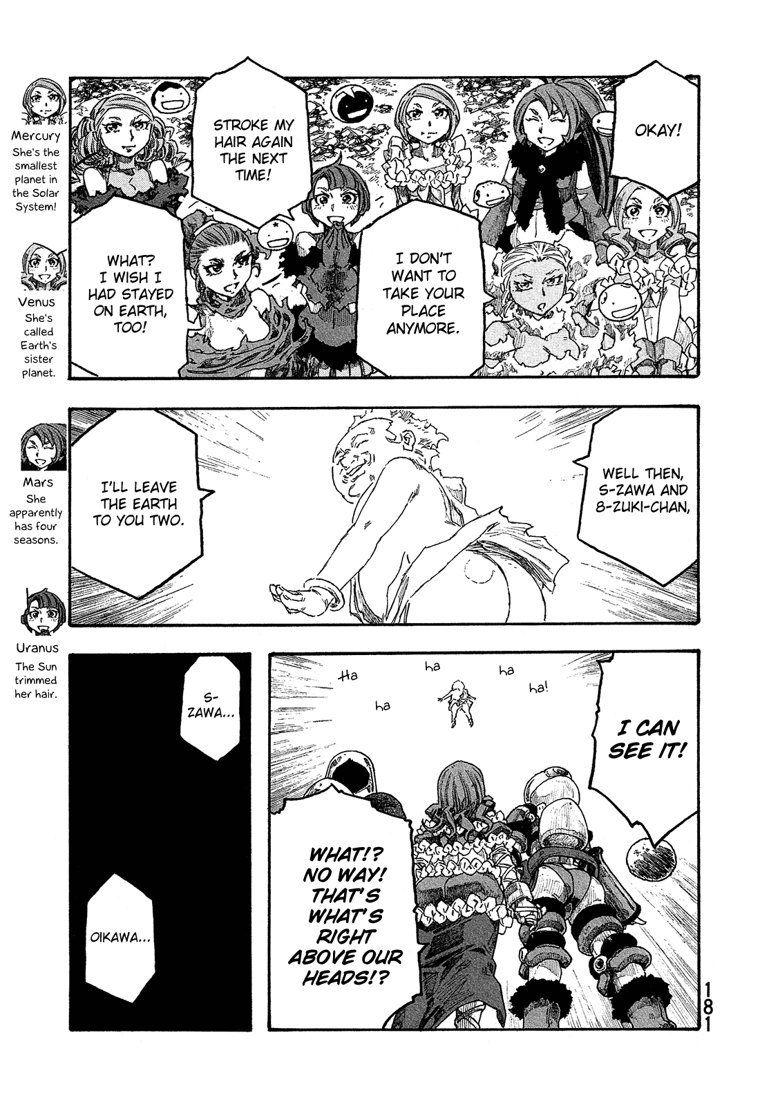 Madowanai Hoshi Chapter 28 page 22 - Chapter 28: Warning
