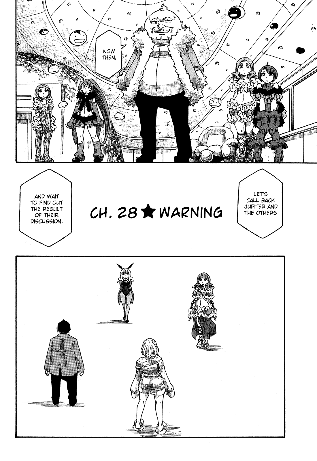 Madowanai Hoshi Chapter 28 page 3 - Chapter 28: Warning