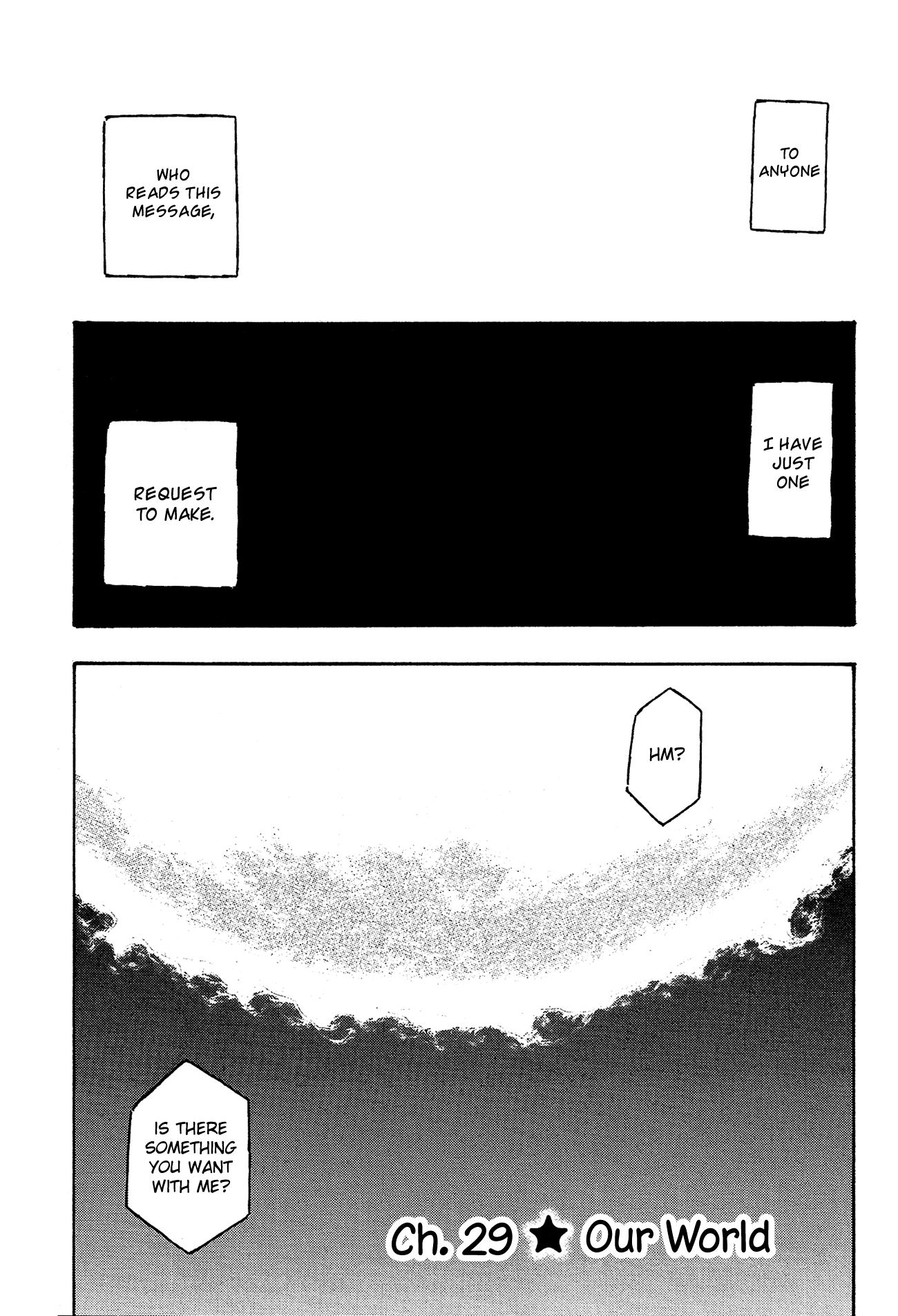 Madowanai Hoshi Chapter 29 page 6 - Chapter 29: Our World