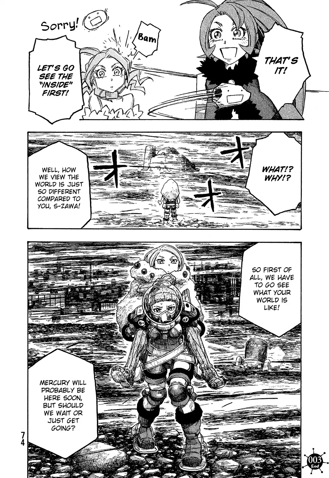 Madowanai Hoshi Chapter 3 page 21 - Chapter 3: Venus