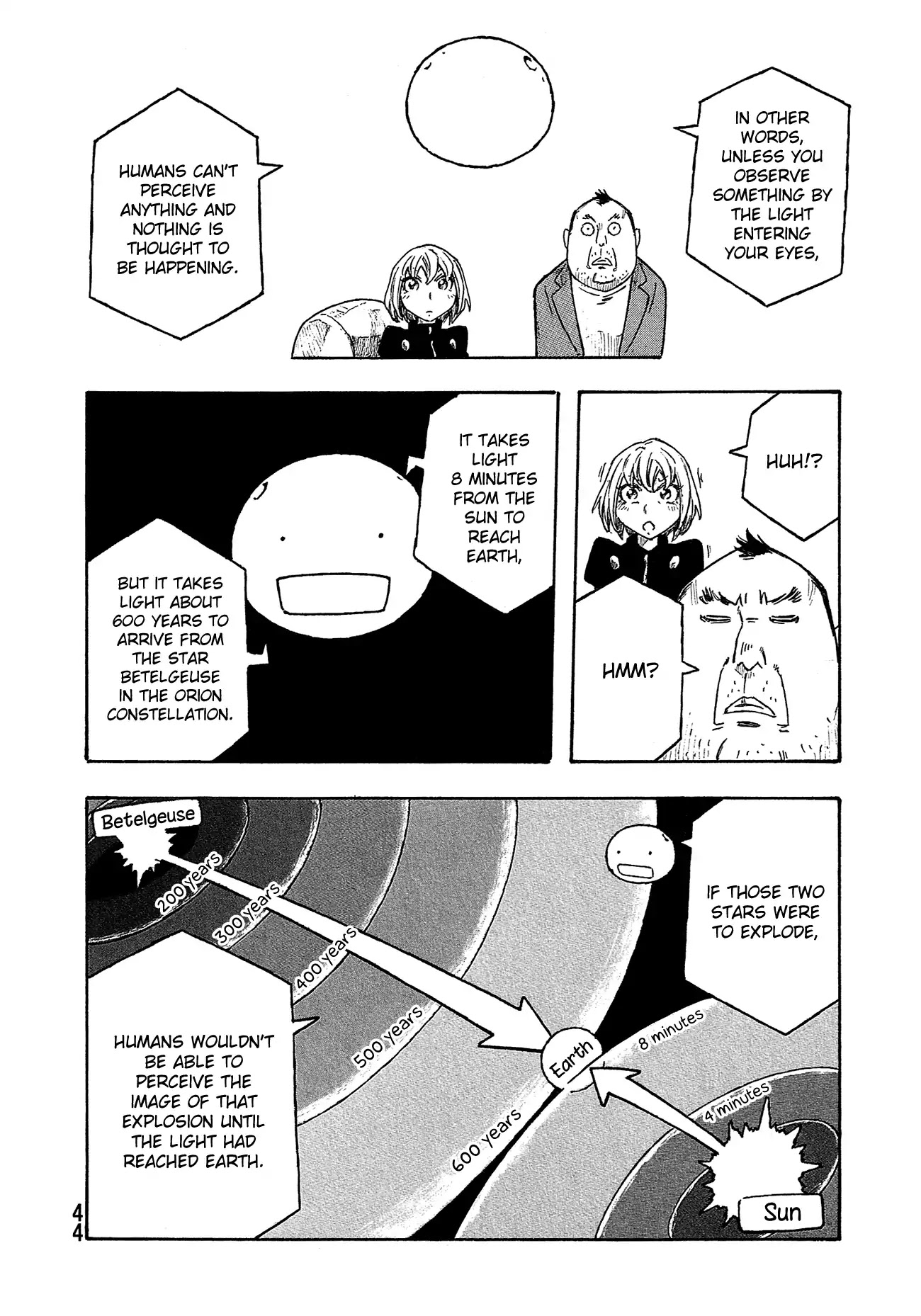 Madowanai Hoshi Chapter 31 page 13 - Chapter 31: Light
