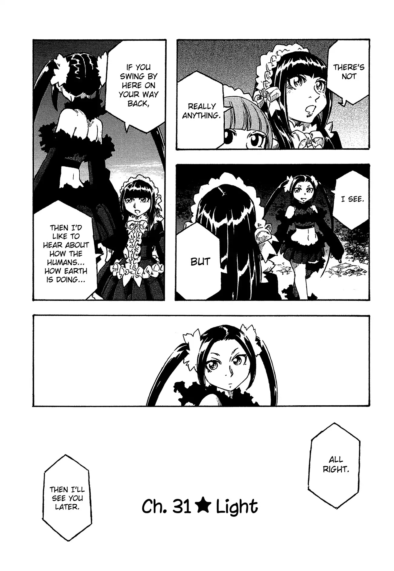 Madowanai Hoshi Chapter 31 page 4 - Chapter 31: Light