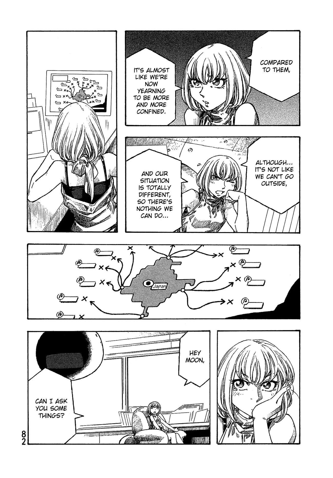 Madowanai Hoshi Chapter 33 page 11 - Chapter 33: Outside of Knowledge