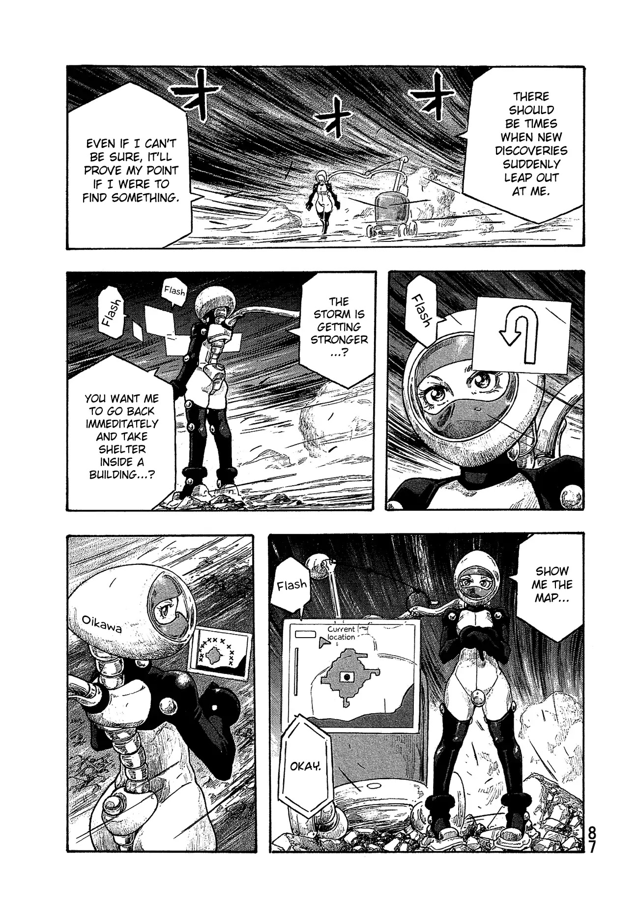 Madowanai Hoshi Chapter 33 page 16 - Chapter 33: Outside of Knowledge