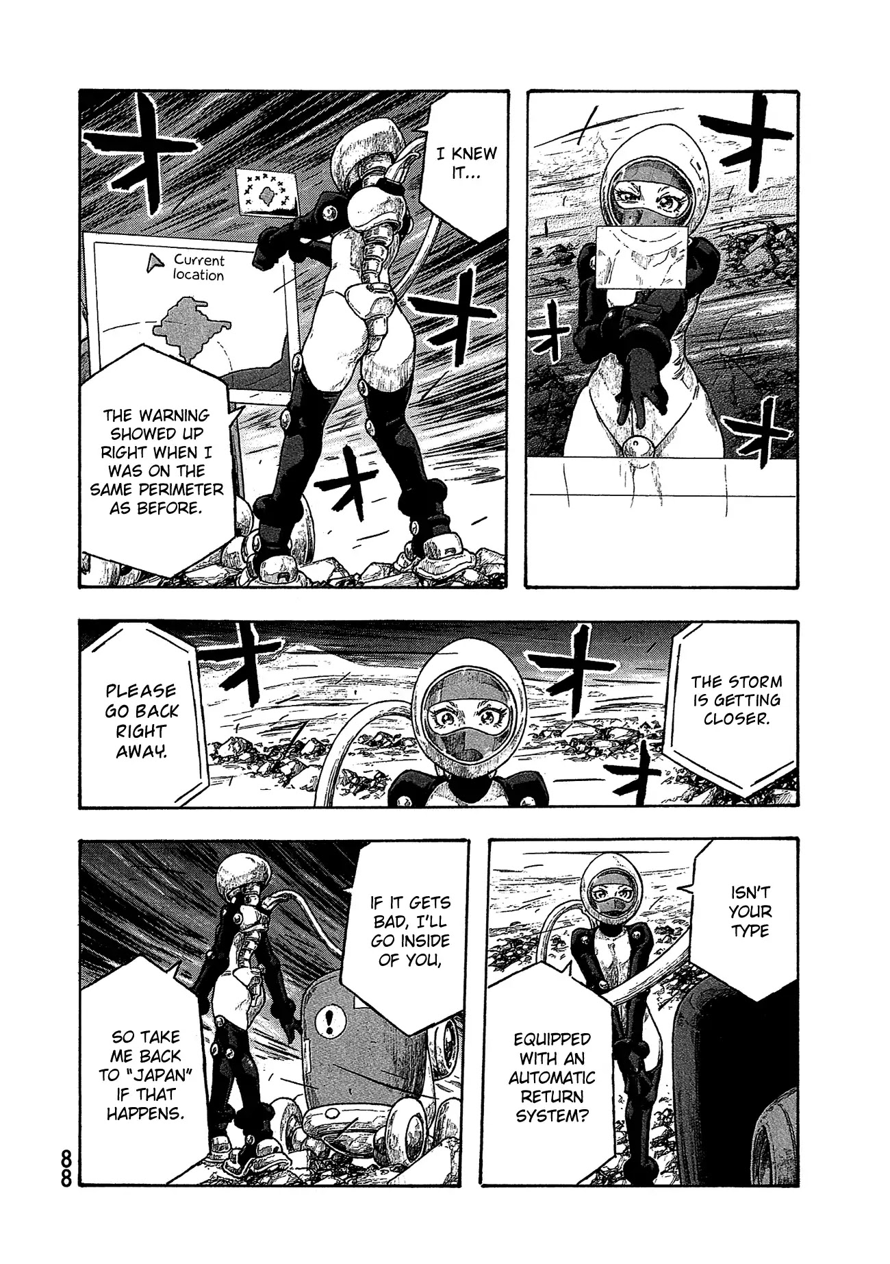 Madowanai Hoshi Chapter 33 page 17 - Chapter 33: Outside of Knowledge