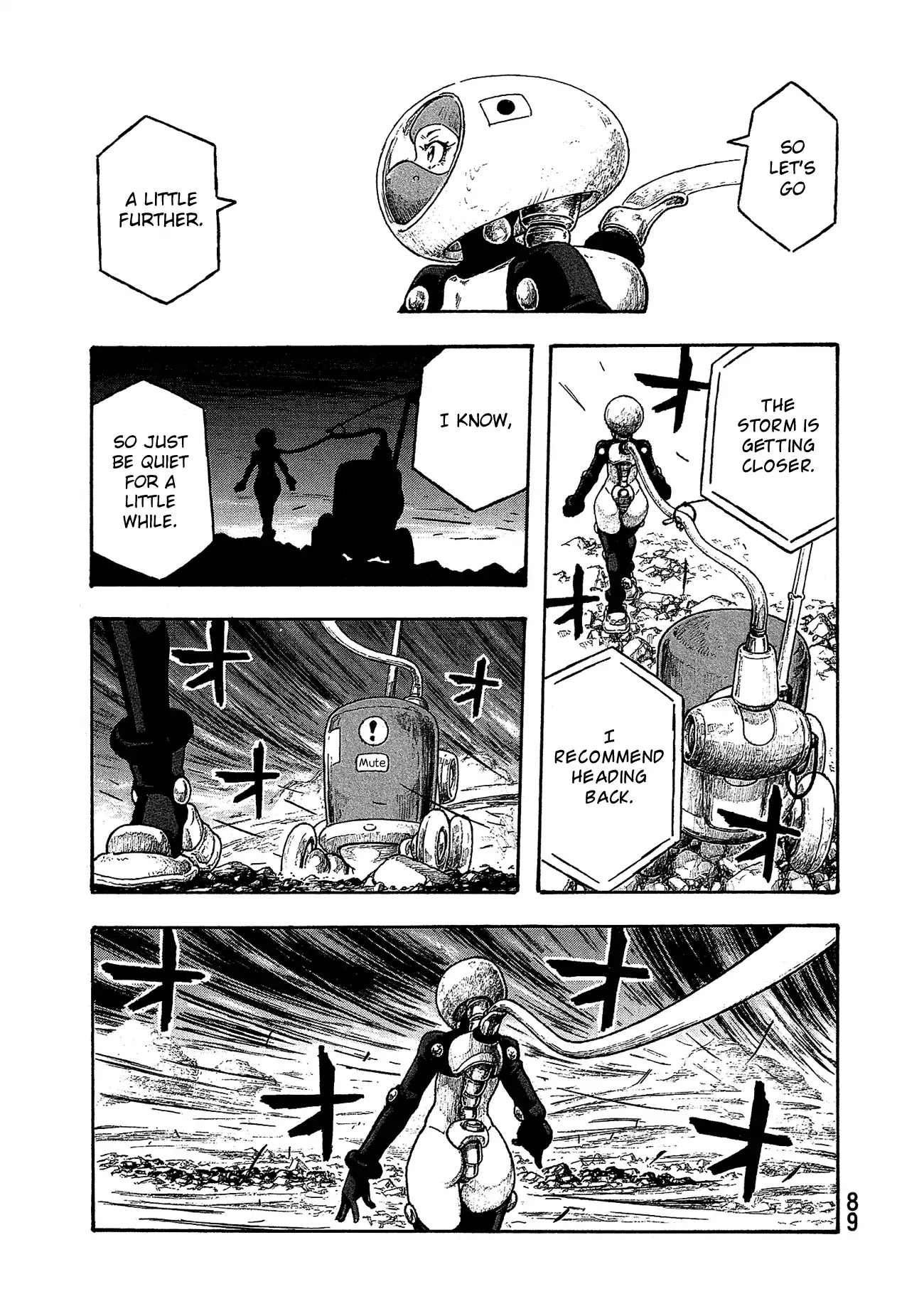 Madowanai Hoshi Chapter 33 page 18 - Chapter 33: Outside of Knowledge
