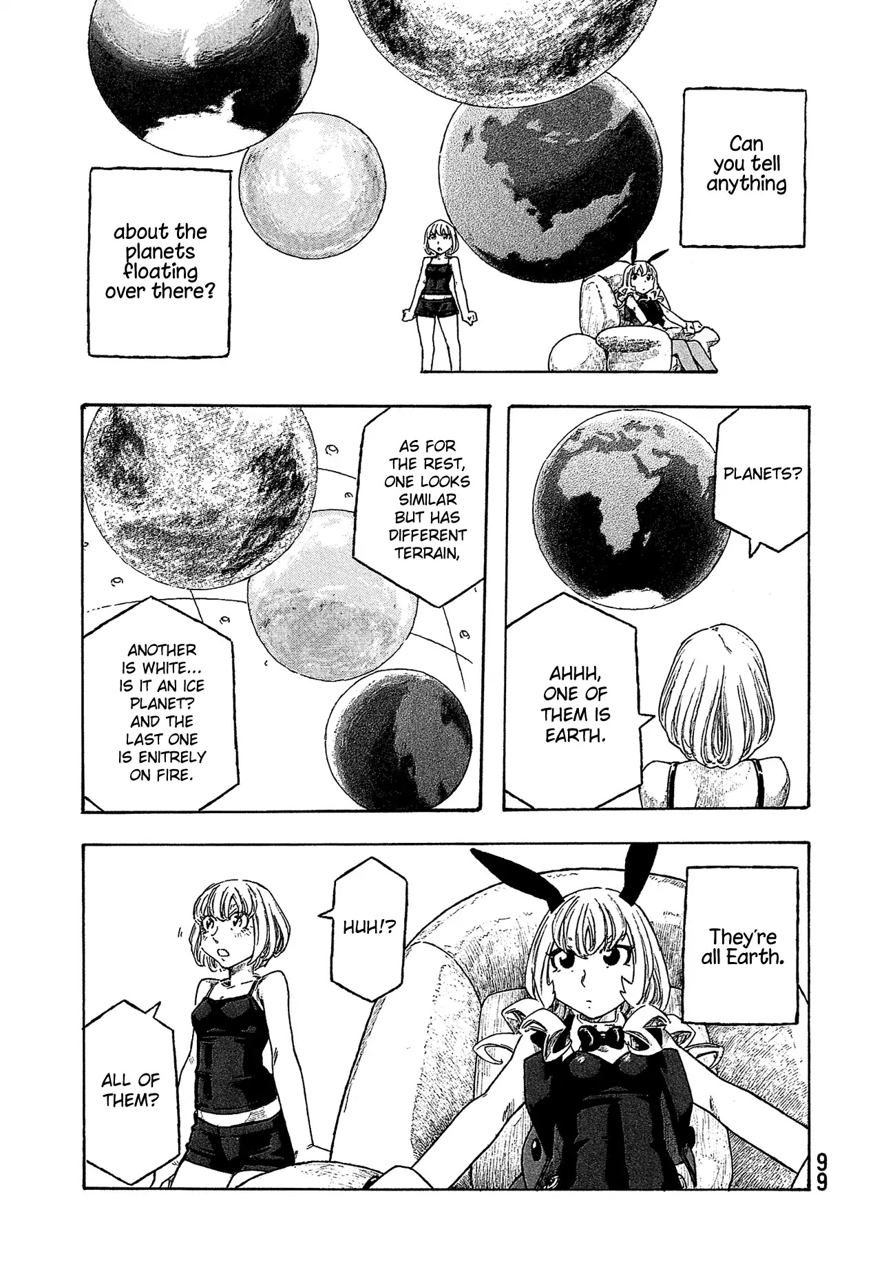 Madowanai Hoshi Chapter 34 page 10 - Chapter 34: Stormy Night