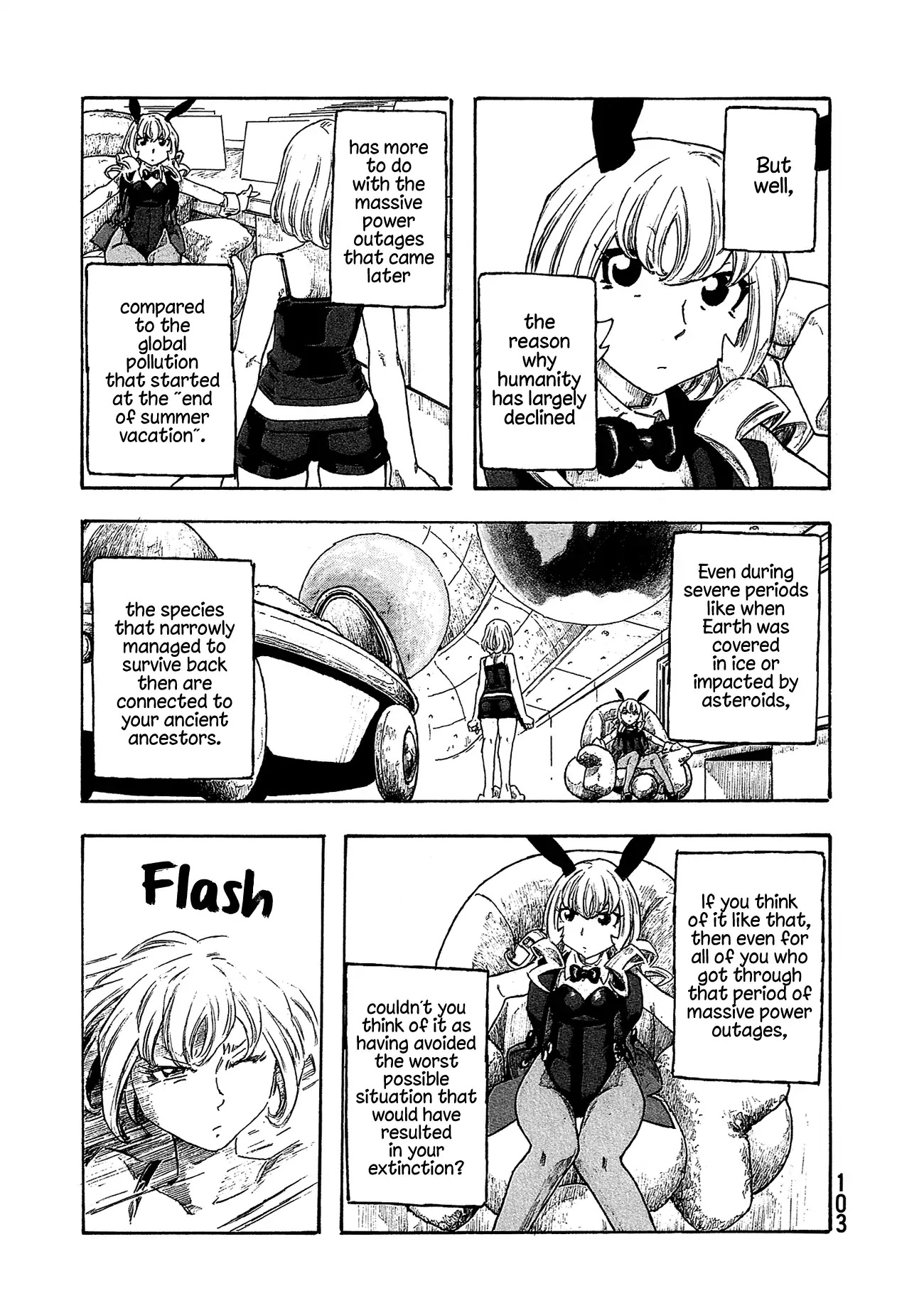 Madowanai Hoshi Chapter 34 page 14 - Chapter 34: Stormy Night