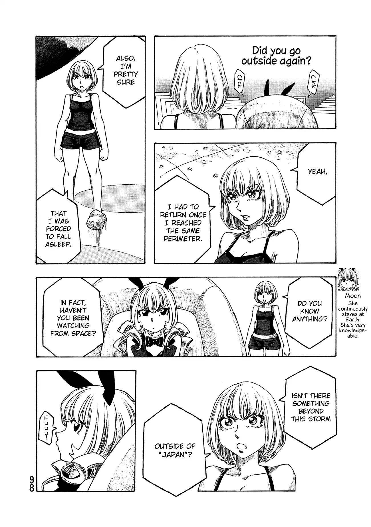 Madowanai Hoshi Chapter 34 page 9 - Chapter 34: Stormy Night