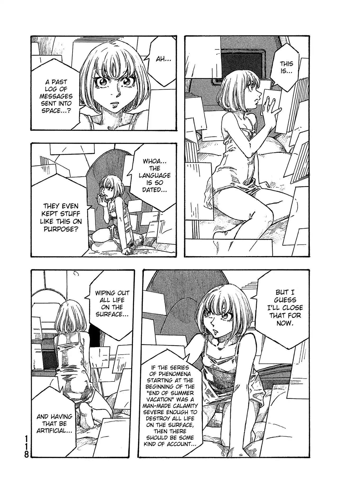 Madowanai Hoshi Chapter 35 page 12 - Chapter 35: Seeking the Truth