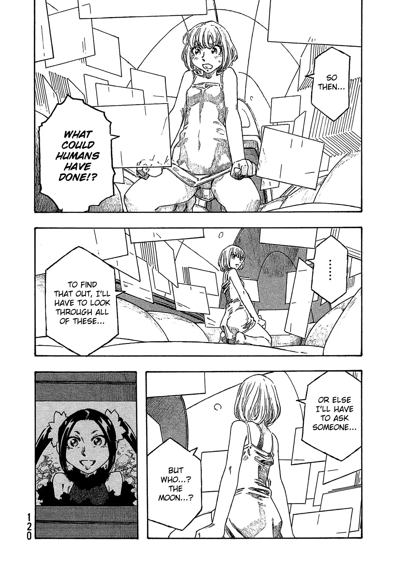 Madowanai Hoshi Chapter 35 page 14 - Chapter 35: Seeking the Truth