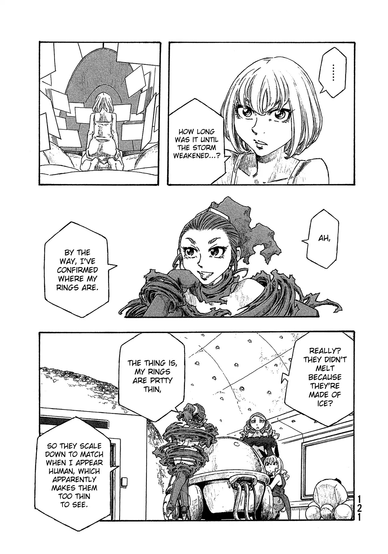 Madowanai Hoshi Chapter 35 page 15 - Chapter 35: Seeking the Truth