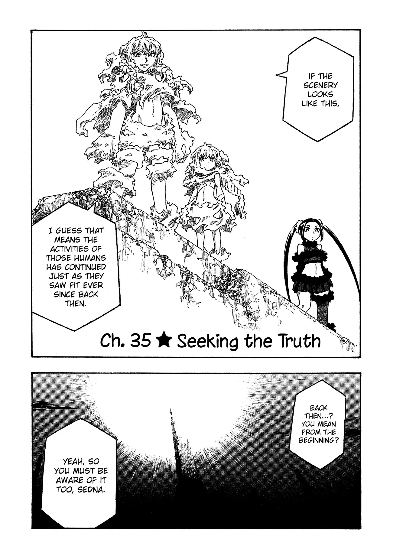 Madowanai Hoshi Chapter 35 page 3 - Chapter 35: Seeking the Truth