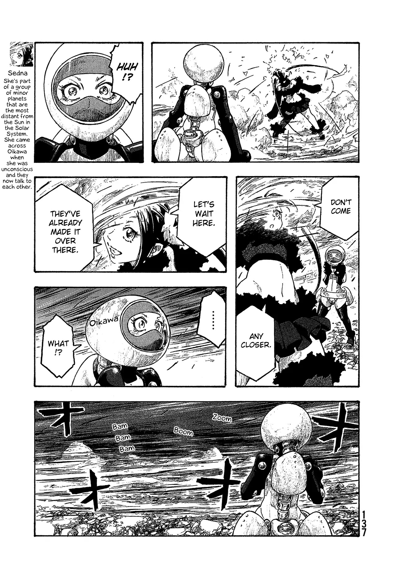 Madowanai Hoshi Chapter 36 page 13 - Chapter 36: The Limit of Knowledge