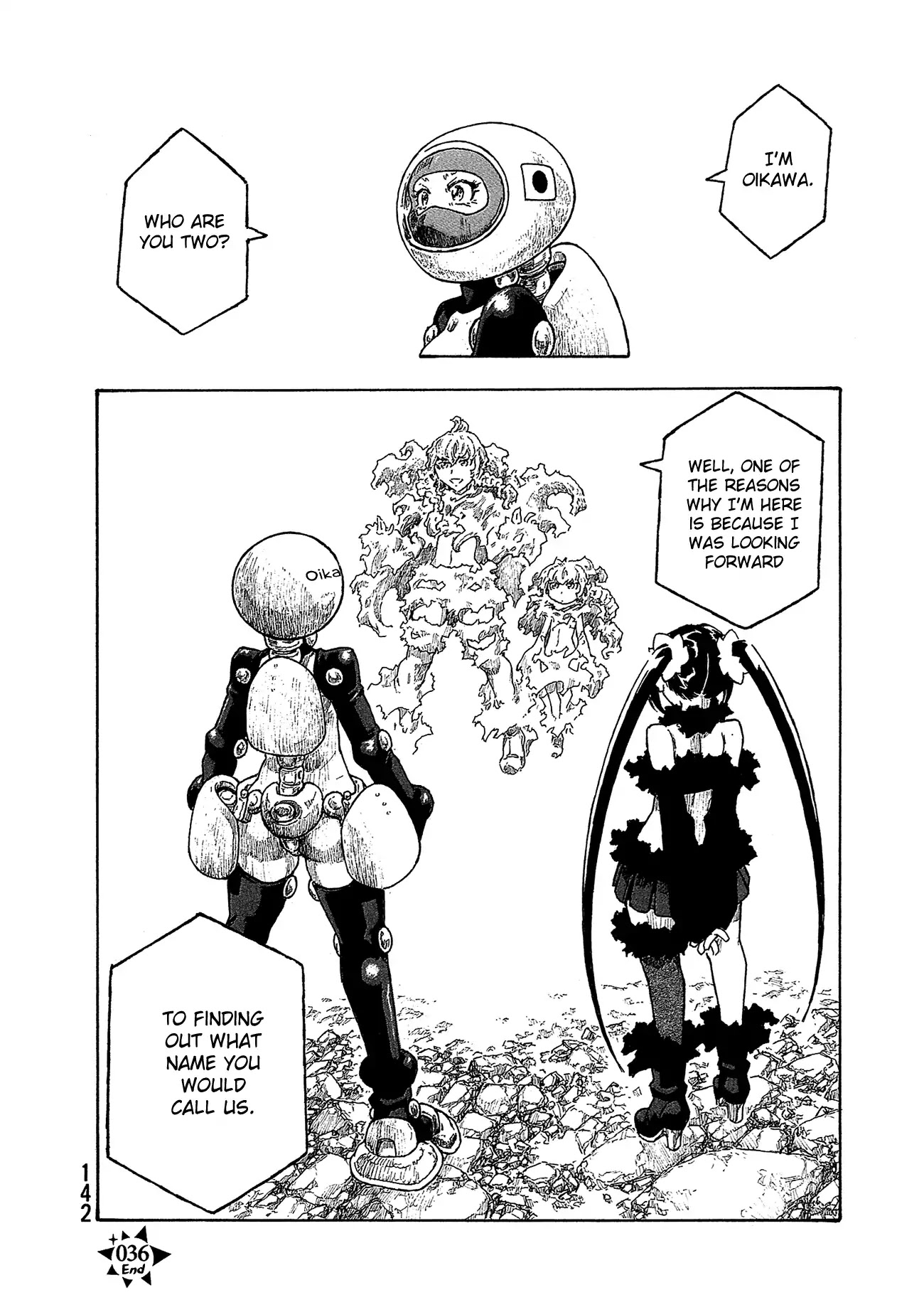 Madowanai Hoshi Chapter 36 page 17 - Chapter 36: The Limit of Knowledge