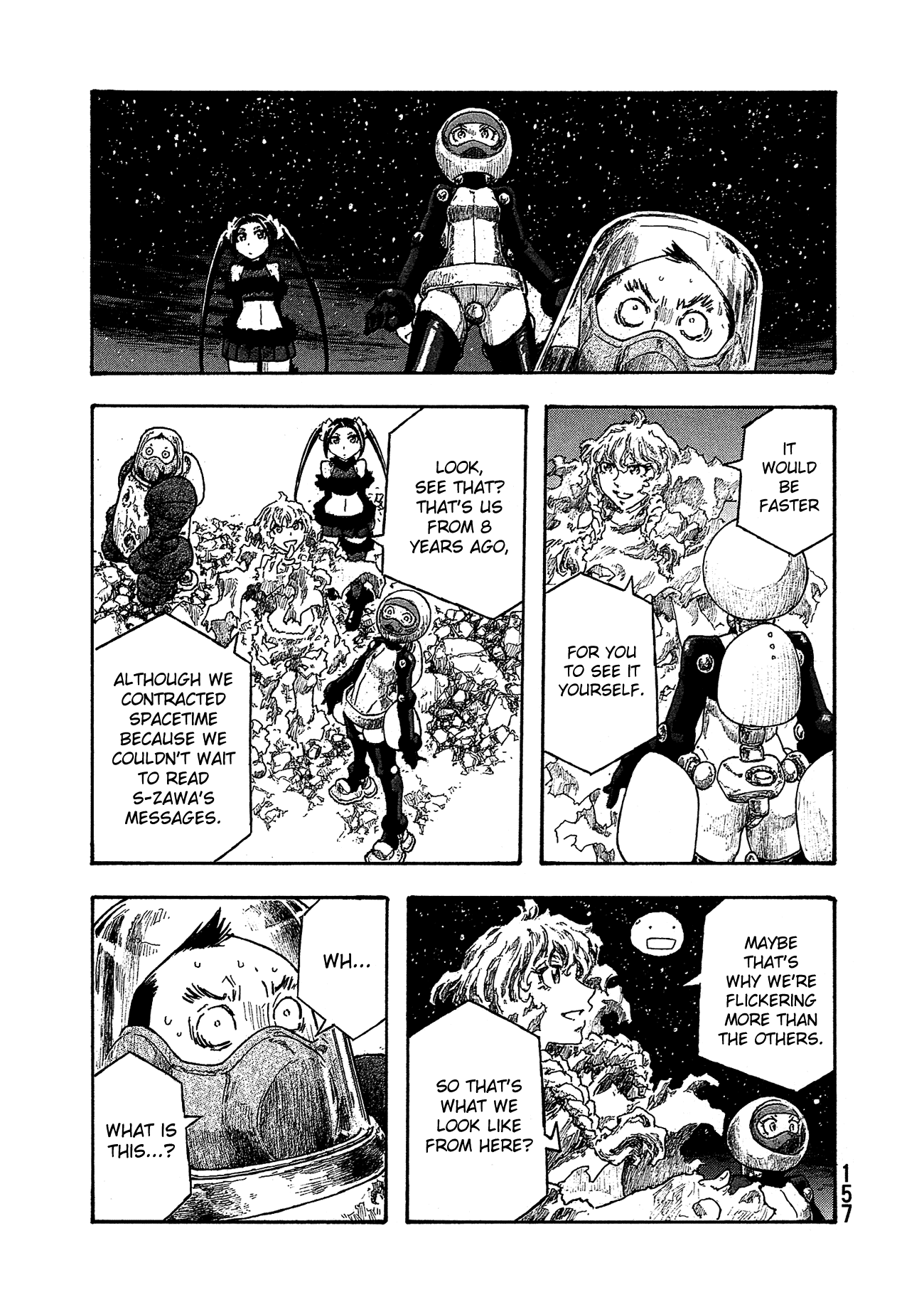 Madowanai Hoshi Chapter 37 page 16 - Chapter 37: Color of the Sky