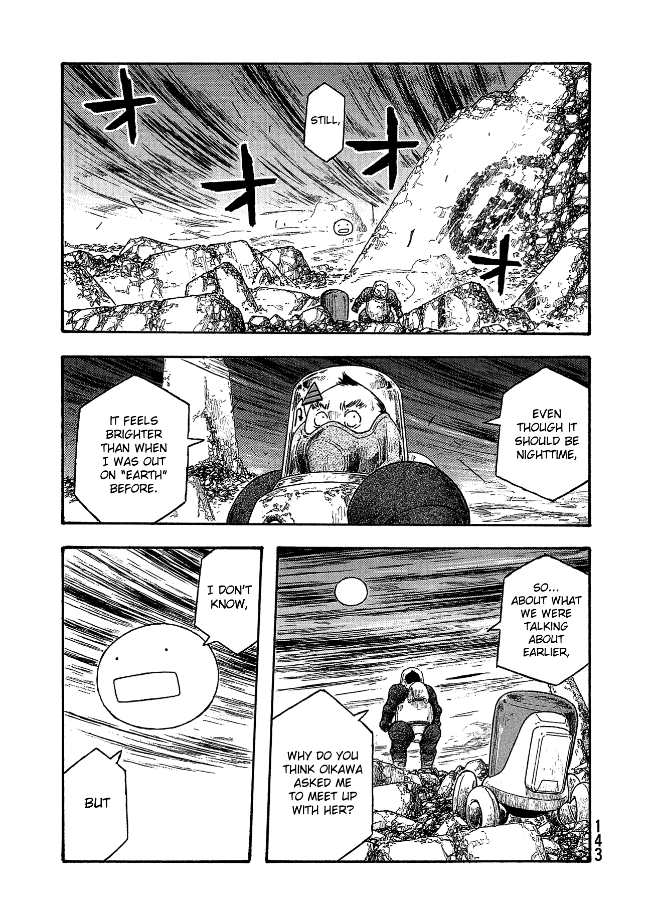 Madowanai Hoshi Chapter 37 page 2 - Chapter 37: Color of the Sky