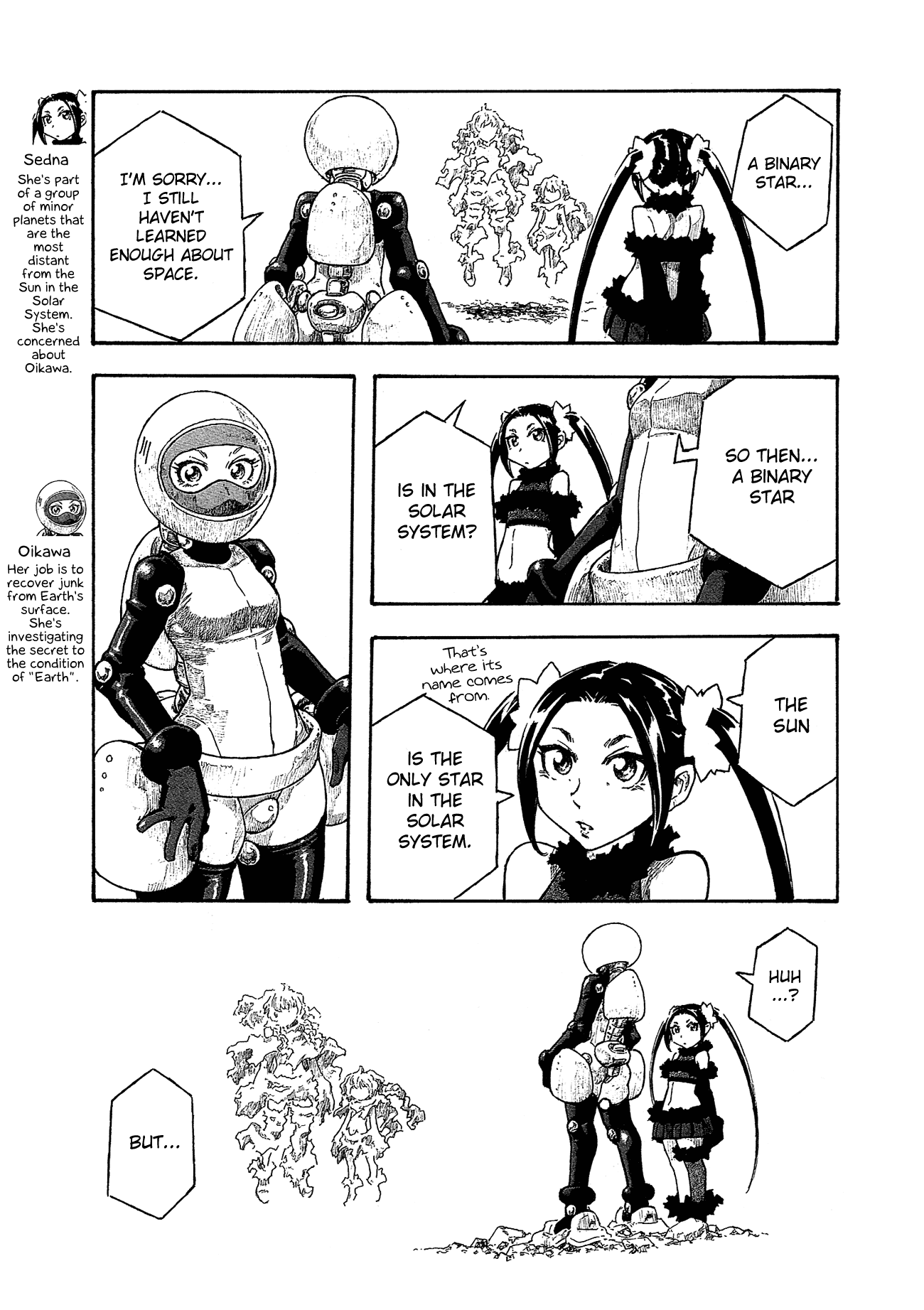Madowanai Hoshi Chapter 37 page 6 - Chapter 37: Color of the Sky