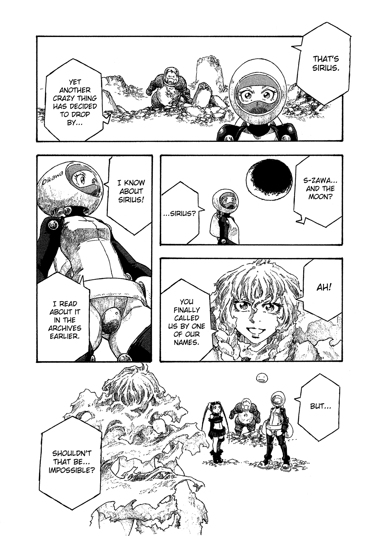 Madowanai Hoshi Chapter 37 page 7 - Chapter 37: Color of the Sky