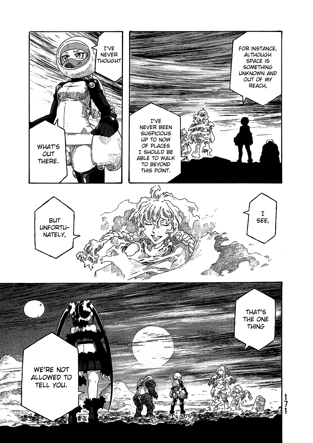 Madowanai Hoshi Chapter 38 page 12 - Chapter 38: Lost "Ordinary"